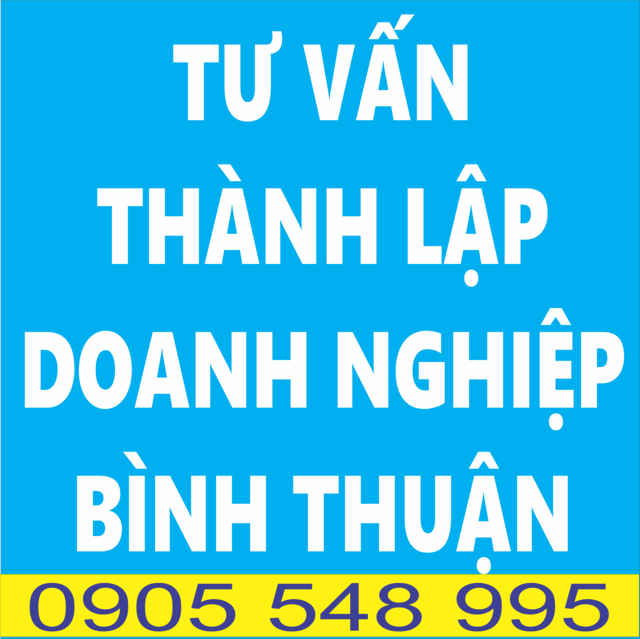 Thành lập công ty tại Bình Thuận